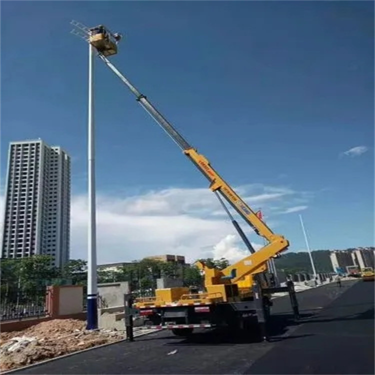 歙县维修路灯的曲臂升降车出租