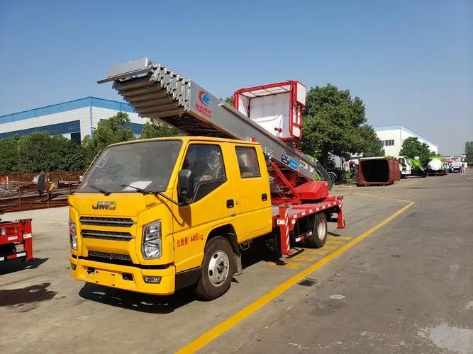 歙县附近云梯车出租 砂石搬运